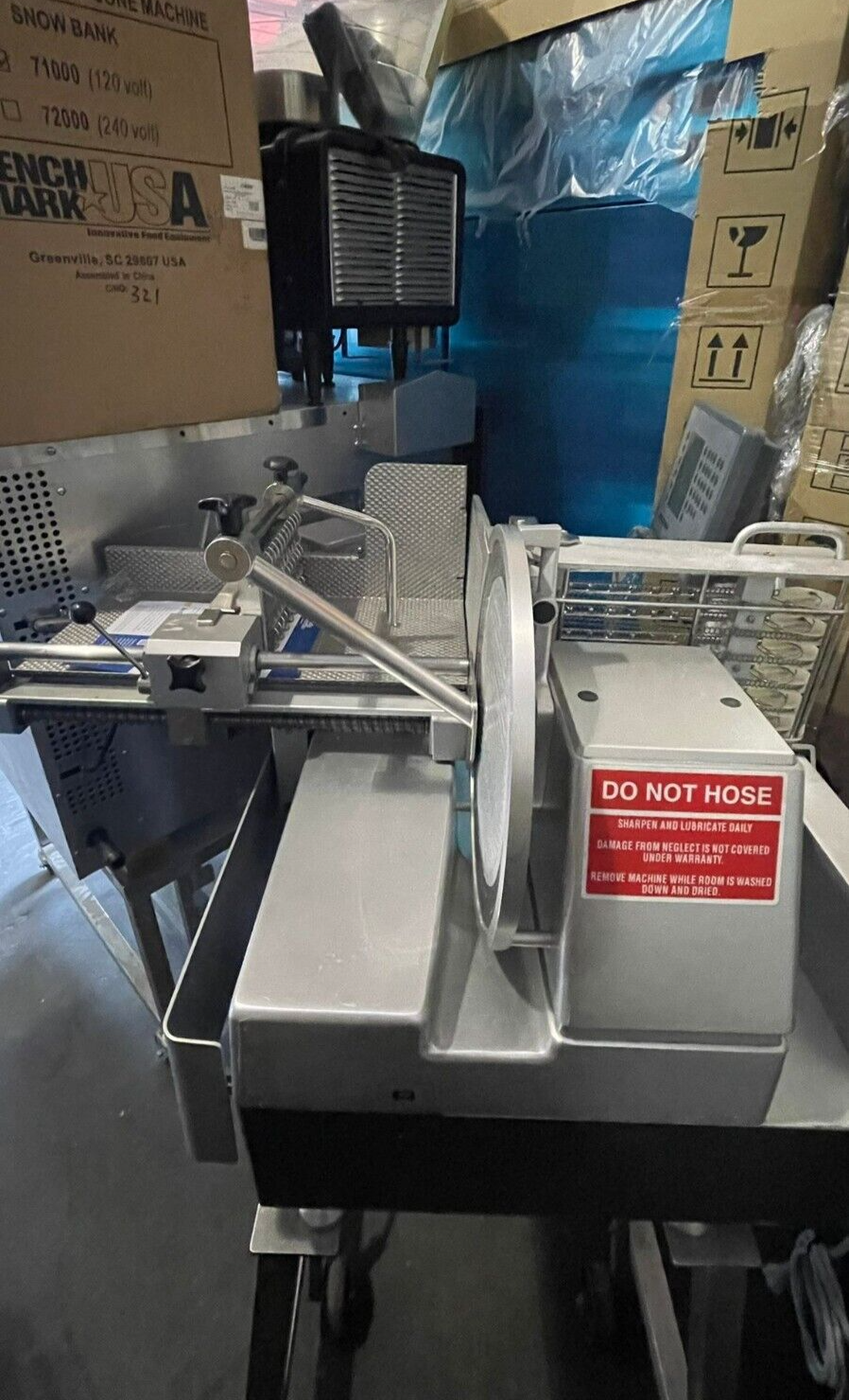 Bizerba Meat Slicer A404 DIGITAL AUTO SLICER STACKER BACON, MEAT MADE IN GERMANY3