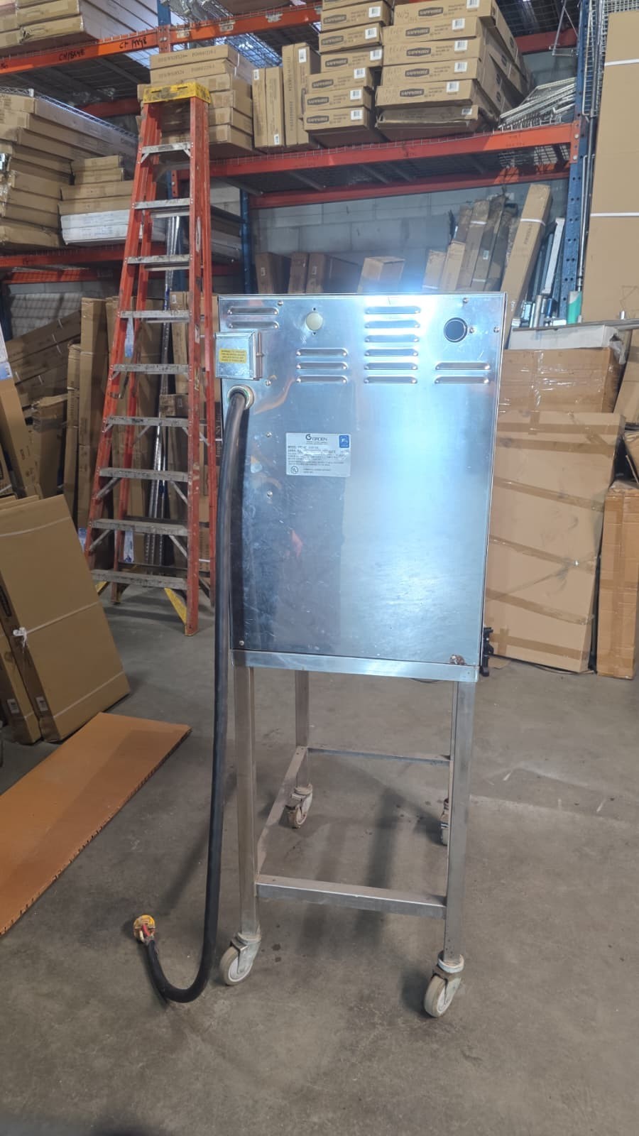 Groen VRC-6E 22 Inch Electric Convection Steamer with 6 Pan Capacity CHECK VIDEO4