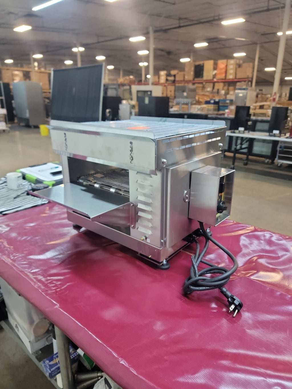 Equipex CT-3000 Conveyor Toaster - 540 Slices/hr w/ 2 3/8" Product Opening, 240v1
