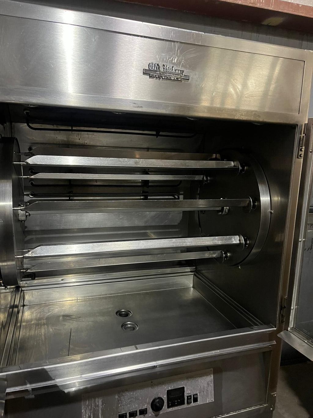 Hickory N/7.5E Rotisserie, 5 Spits, Tested by in-house technicians  #31922