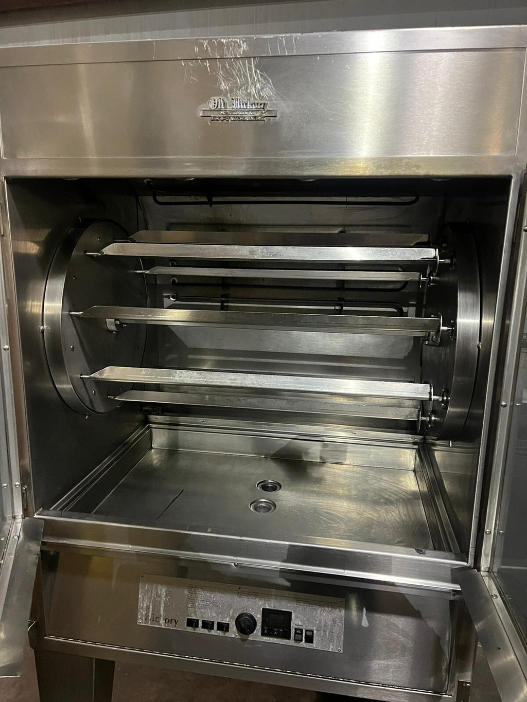Hickory N/7.5E Rotisserie, 5 Spits, Tested by in-house technicians  #31923