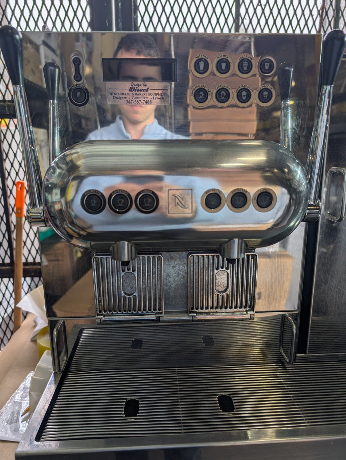 NESPRESSO COFFE MACHINE MODEL AGUILA-4400  PROFESSIONAL Espresso machine2