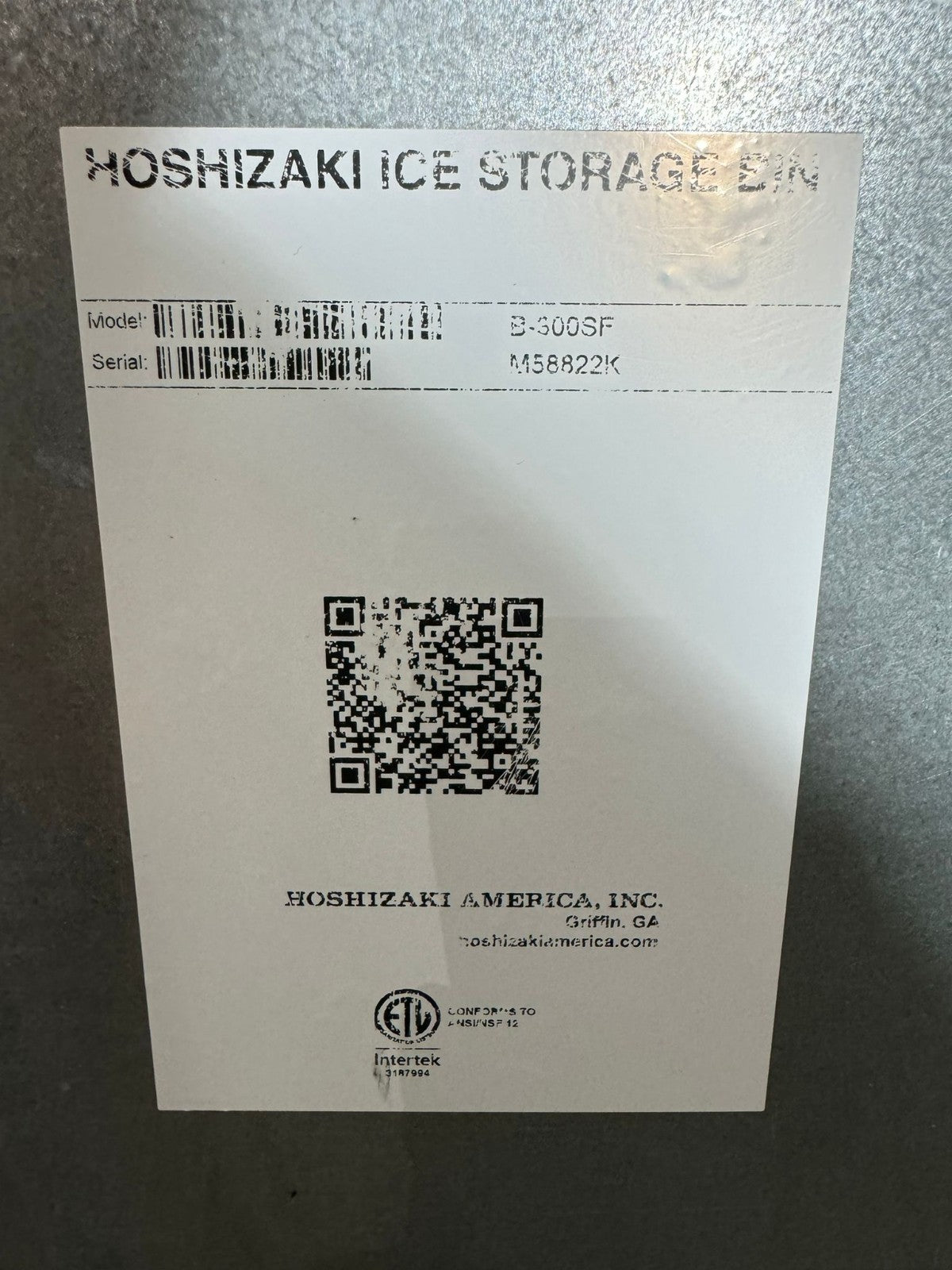 Hoshizaki KM-420MAJ Slim Line Series 22" Air Cooled Modular Crescent Ice Machine10