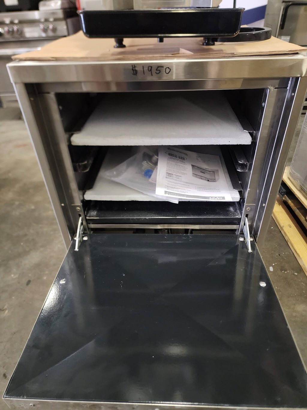 Sierra Range SRPO-24G Countertop Gas Pizza Oven1