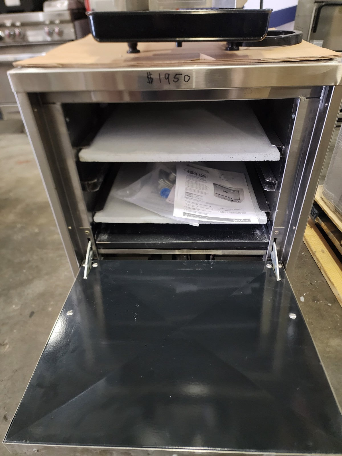 Sierra Range SRPO-24G Countertop Gas Pizza Oven1
