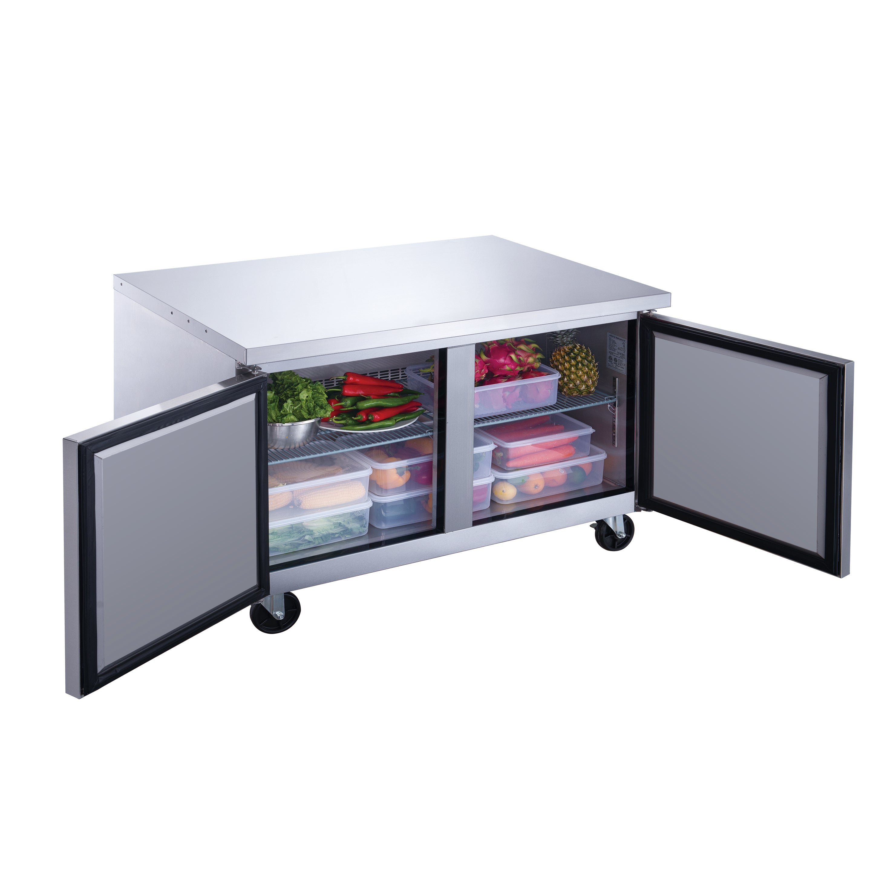 Dukers DUC48F Freezer, Undercounter, Reach-In