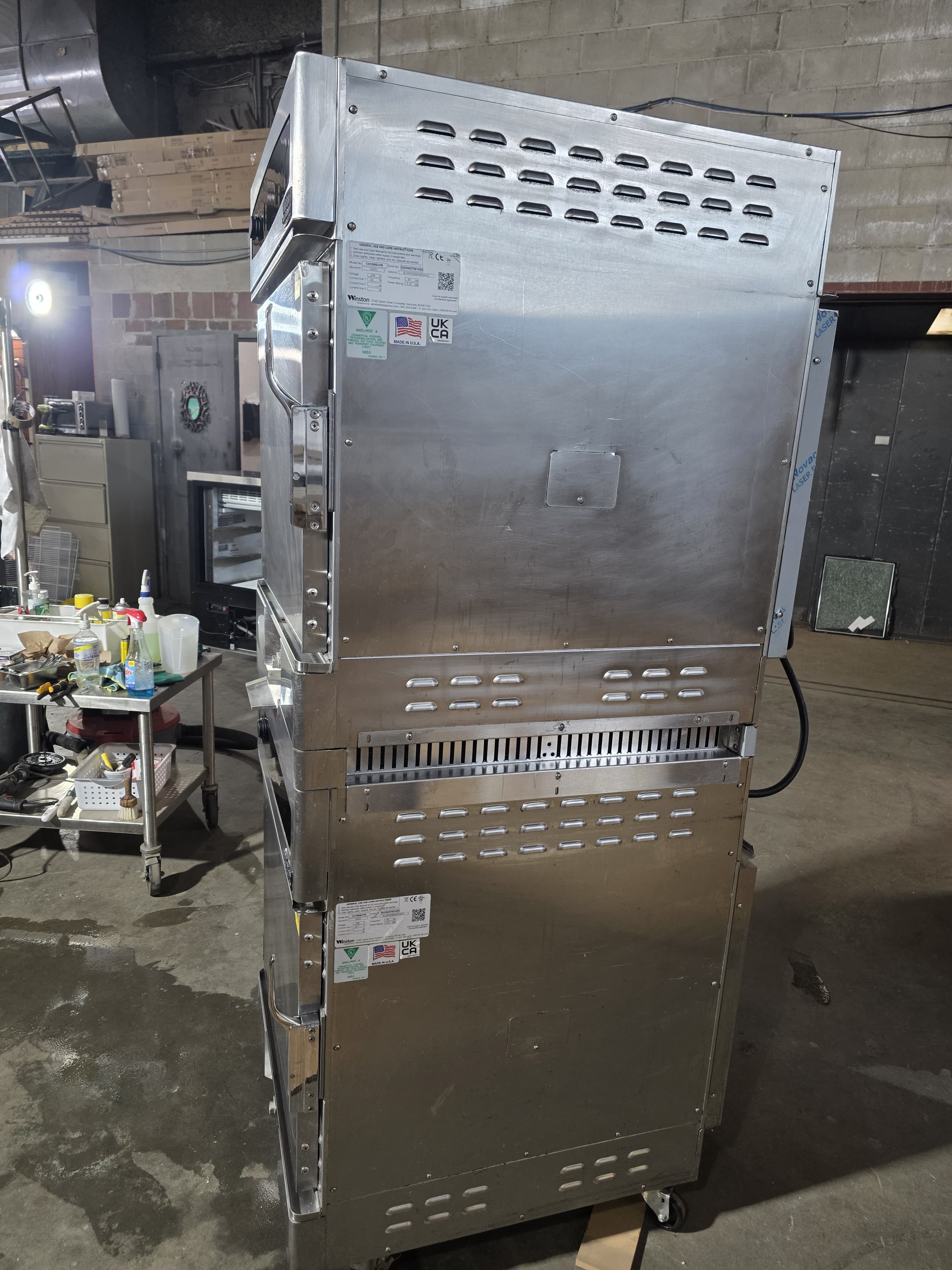 Winston CHV5-05UV-ST 208/240v Electric Cook & Hold Oven