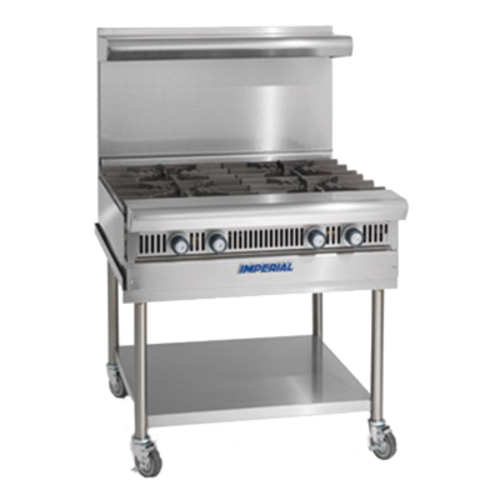 Imperial IHR-4-24-M Range, 24" Heavy Duty, Gas