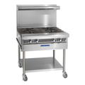 Imperial IHR-G12-M Range, 12" Heavy Duty, Gas