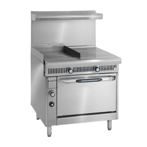 Imperial IHR-G18-1HT-XB Range, 36" Heavy Duty, Gas