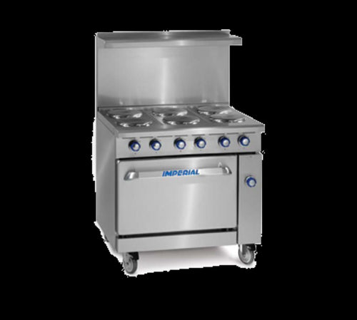 Imperial IR-G36T-E-C Range, 36" Restaurant, Electric
