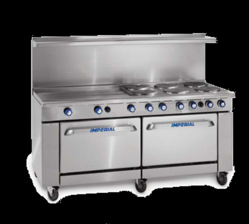 Imperial IR-12-E-C Range, 72" Restaurant, Electric