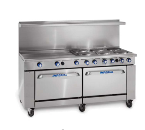 Imperial IR-12-E-C Range, 72" Restaurant, Electric