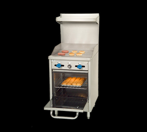 Comstock-Castle F318-24 Range, 24" Restaurant, Gas