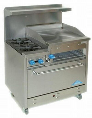 Comstock-Castle F318-24B Range, 24" Restaurant, Gas