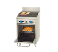 Comstock-Castle F318-2RB Range, 24" Restaurant, Gas