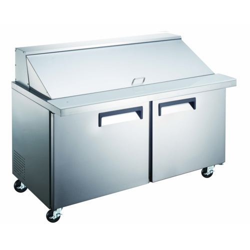 Admiral Craft GRSLM-2D/60 Refrigerated Counter, Mega Top Sandwich / Salad Unit
