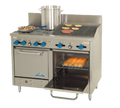 Comstock-Castle F3218-2RB Range, 48" Restaurant, Gas