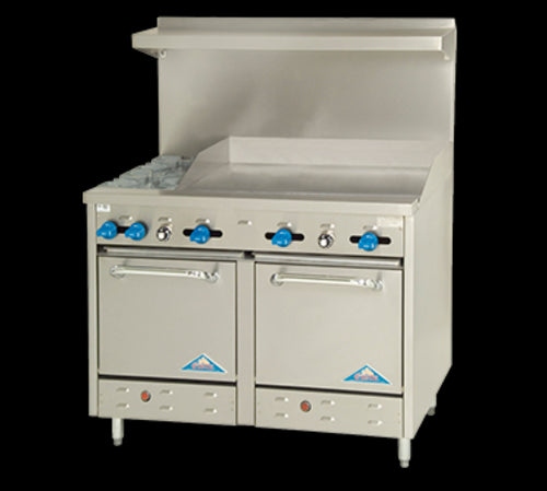 Comstock-Castle F3218-36 Range, 48" Restaurant, Gas