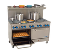 Comstock-Castle F3226 Range, 60" Restaurant, Gas