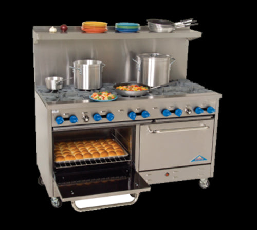 Comstock-Castle F3226-36 Range, 60" Restaurant, Gas