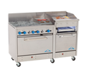 Comstock-Castle F3226-24B Range, 60" Restaurant, Gas