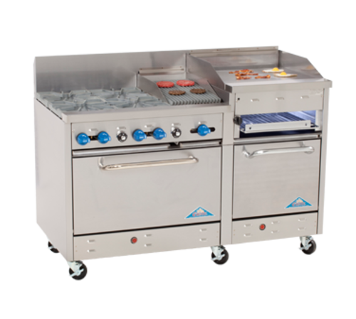 Comstock-Castle F3226-24B Range, 60" Restaurant, Gas