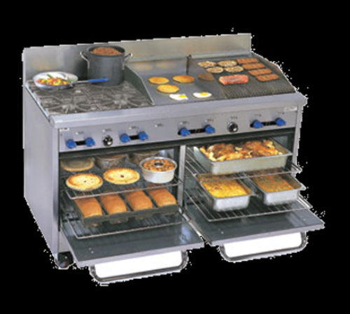 Comstock-Castle F3226-18-1.5RB Range, 60" Restaurant, Gas