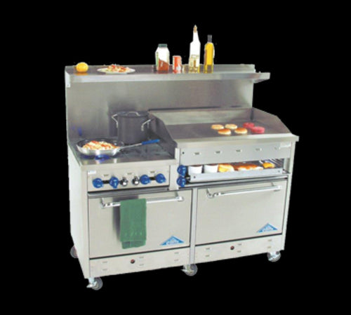 Comstock-Castle F3226-36B Range, 60" Restaurant, Gas