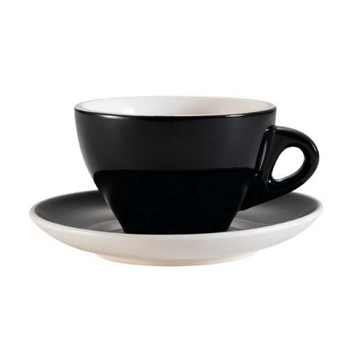 CAC E-11-BLK Cup & Saucer Sets