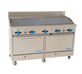 Comstock-Castle F3226-5RB Range, 60" Restaurant, Gas