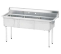 Advance Tabco FE-3-1620-X Sink, (3) Three Compartment