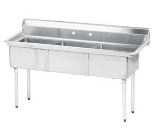 Advance Tabco FE-3-1812-X Sink, (3) Three Compartment