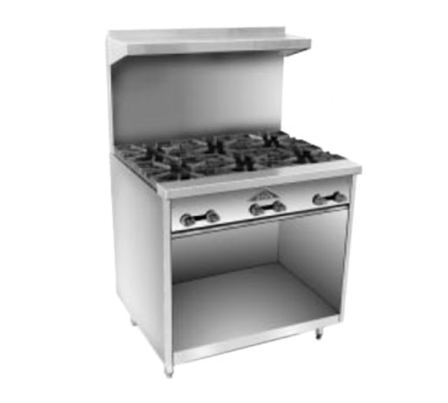 Comstock-Castle F33 Range, 36" Restaurant, Gas