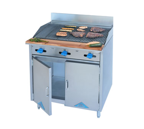 Comstock-Castle F33-3RB Range, 36" Restaurant, Gas