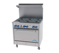 Comstock-Castle F330 Range, 36" Restaurant, Gas
