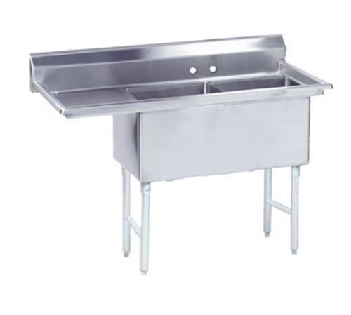Advance Tabco FC-2-1824-18L Sink, (2) Two Compartment