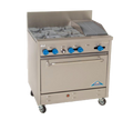 Comstock-Castle F330-1RB Range, 36" Restaurant, Gas
