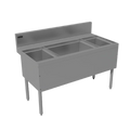 Advance Tabco PRC-24-60LR Underbar Ice Bin/Cocktail Station, Bottle Well Bin