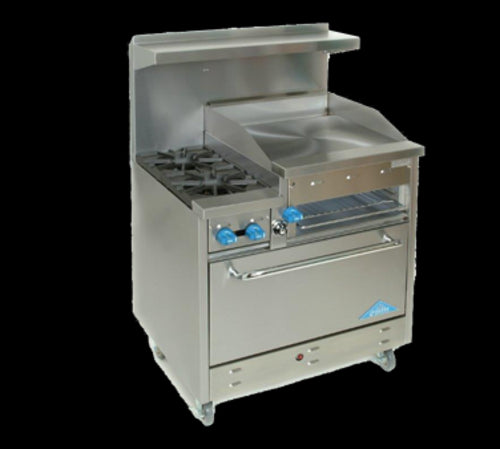 Comstock-Castle F330-36B Range, 36" Restaurant, Gas