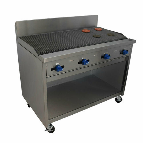 Comstock-Castle F34-4RB Range, 48" Restaurant, Gas