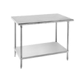 Advance Tabco GLG-247 Work Table,  73" - 84", Stainless Steel Top