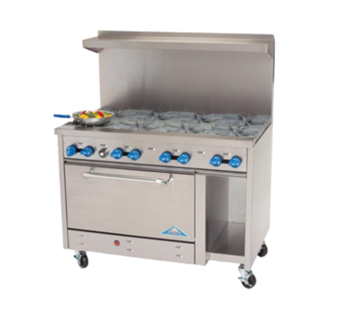 Comstock-Castle F3430 Range, 48" Restaurant, Gas