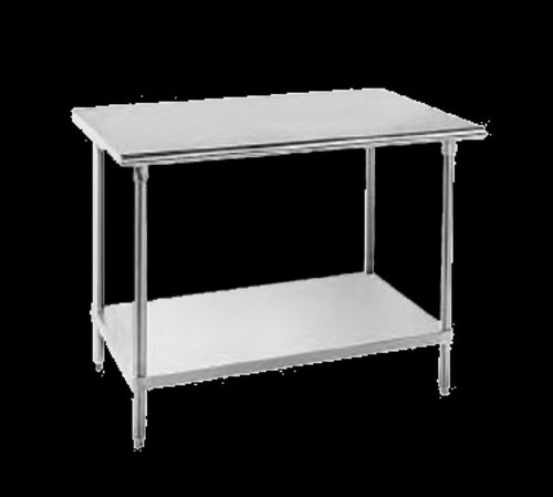 Advance Tabco SAG-365 Work Table,  54" - 62", Stainless Steel Top