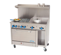 Comstock-Castle F3430-12 Range, 48" Restaurant, Gas