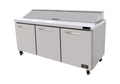 MVP Group LLC KST-72-3 Refrigerated Counter, Sandwich / Salad Unit