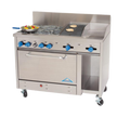 Comstock-Castle F3430-12-2RB Range, 48" Restaurant, Gas