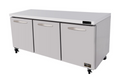 MVP Group LLC KUCR-72-3 Refrigerator, Undercounter, Reach-In