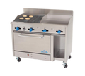 Comstock-Castle F3430-18-2.5RB Range, 48" Restaurant, Gas
