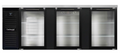 Continental BB90NGD Back Bar Cabinet, Refrigerated